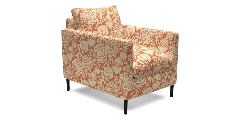 Heyshott Chair in Two Tone Plain Biscuit. Loose cover option available