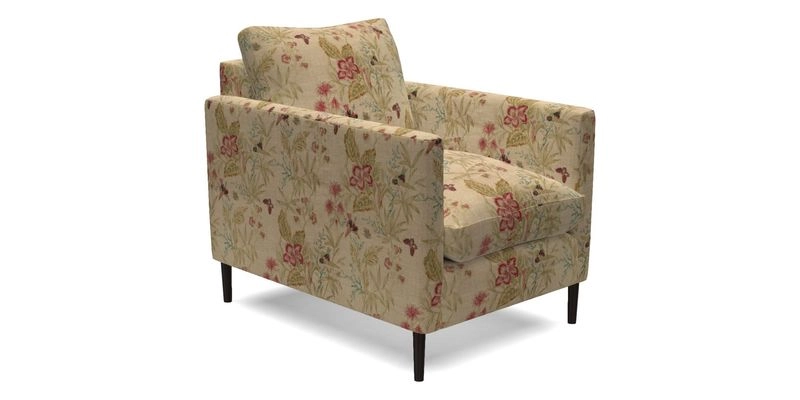 Heyshott Chair in Two Tone Plain Biscuit. Loose cover option available