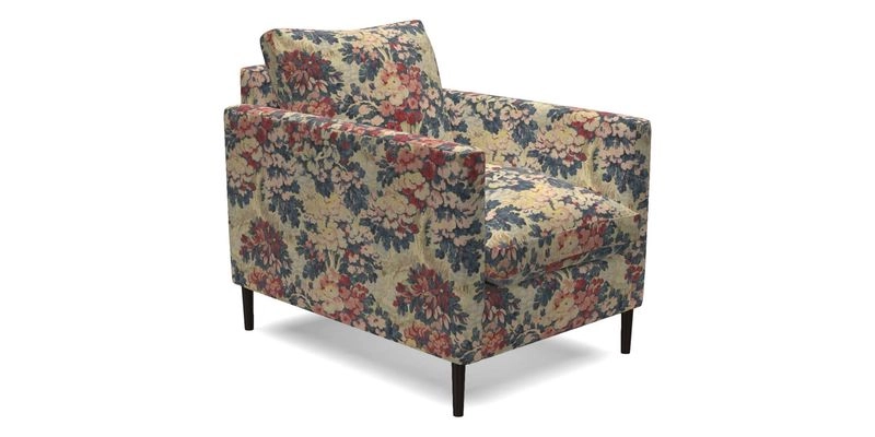 Heyshott Chair in Two Tone Plain Biscuit. Loose cover option available