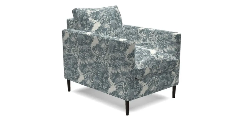 Heyshott Chair in Two Tone Plain Biscuit. Loose cover option available