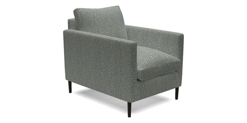 Heyshott Chair in Two Tone Plain Biscuit. Loose cover option available