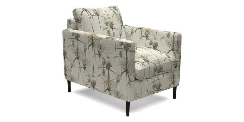 Heyshott Chair in Two Tone Plain Biscuit. Loose cover option available