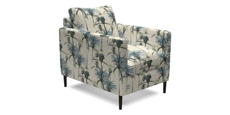 Heyshott Chair in Two Tone Plain Biscuit. Loose cover option available