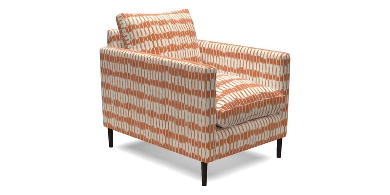 Heyshott Chair in Two Tone Plain Biscuit. Loose cover option available