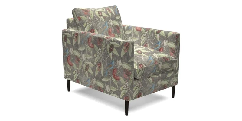 Heyshott Chair in Two Tone Plain Biscuit. Loose cover option available