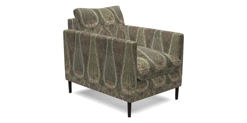 Heyshott Chair in Two Tone Plain Biscuit. Loose cover option available