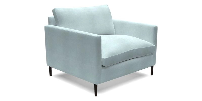 Heyshott Snuggler in Two Tone Plain Biscuit. Loose cover option available