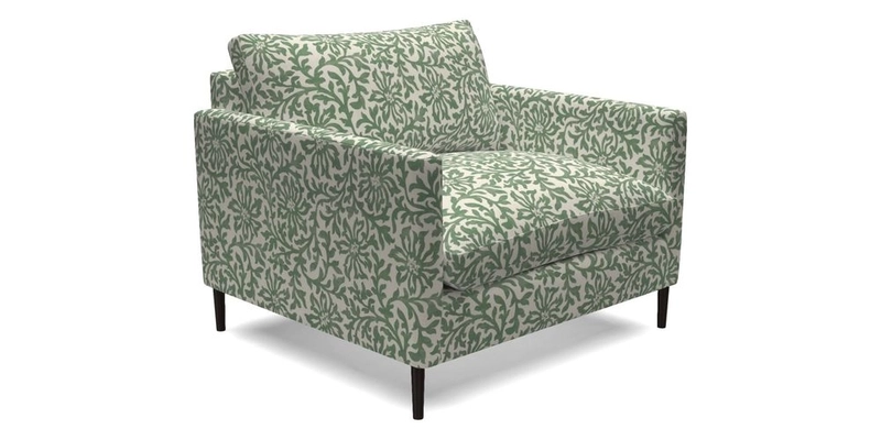 Heyshott Snuggler in Two Tone Plain Biscuit. Loose cover option available
