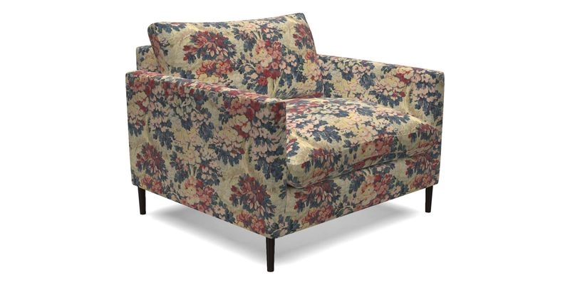 Heyshott Snuggler in Two Tone Plain Biscuit. Loose cover option available