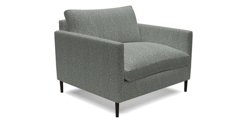 Heyshott Snuggler in Two Tone Plain Biscuit. Loose cover option available