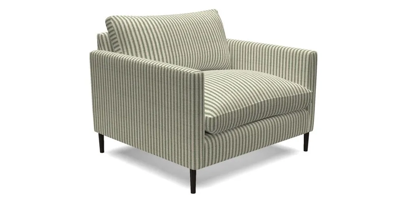 Heyshott Snuggler in Two Tone Plain Biscuit. Loose cover option available