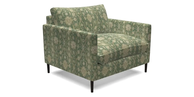 Heyshott Snuggler in Two Tone Plain Biscuit. Loose cover option available