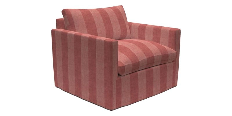 Heyshott Snuggler in Two Tone Plain Biscuit. Loose cover option available
