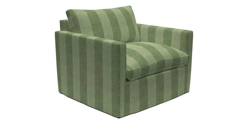 Heyshott Snuggler in Two Tone Plain Biscuit. Loose cover option available