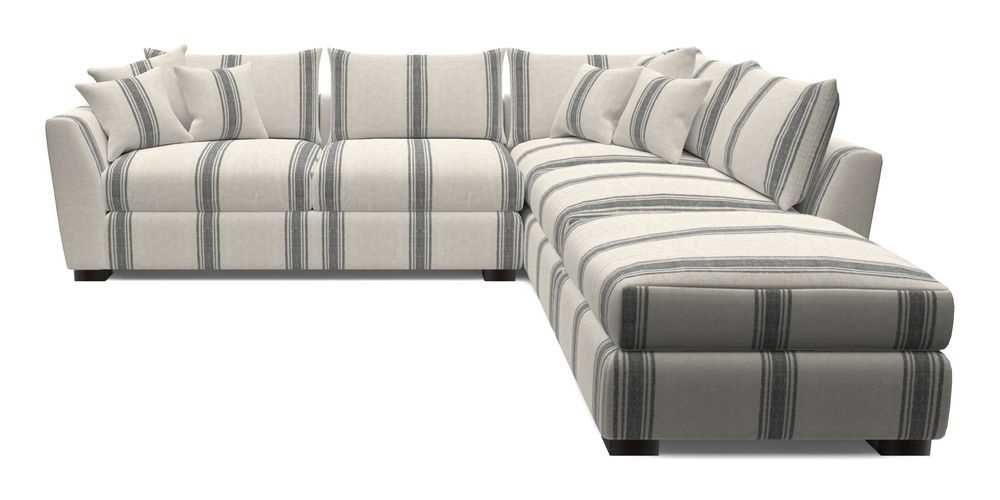 Combi Corner Unit And Footstool LHF