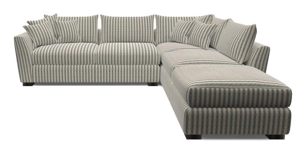 Combi Corner Unit And Footstool LHF