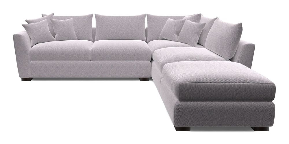 Combi Corner Unit And Footstool LHF