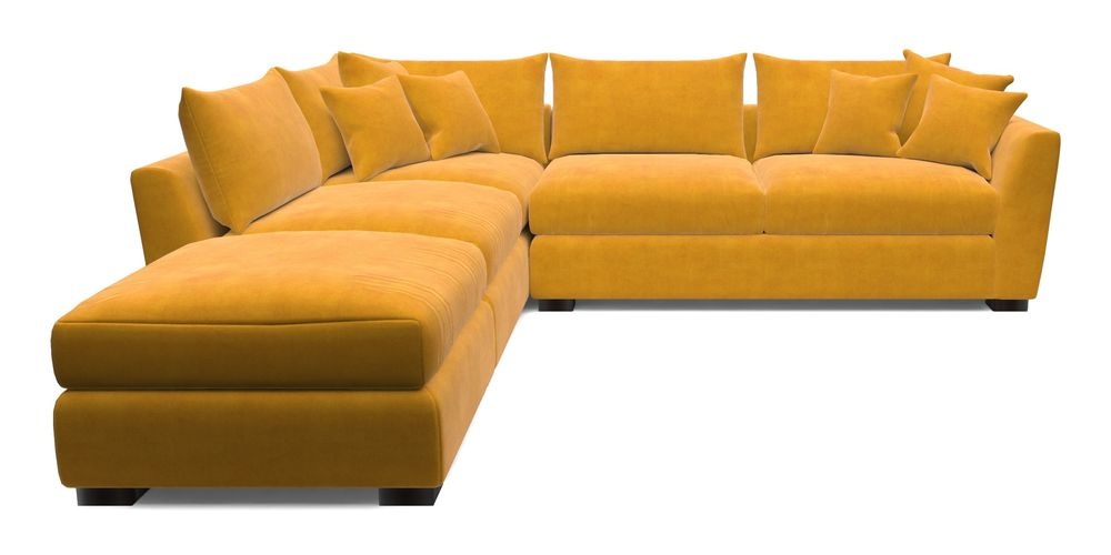 Combi Corner Unit And Footstool RHF