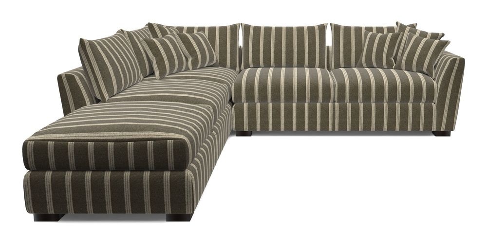 Combi Corner Unit And Footstool RHF