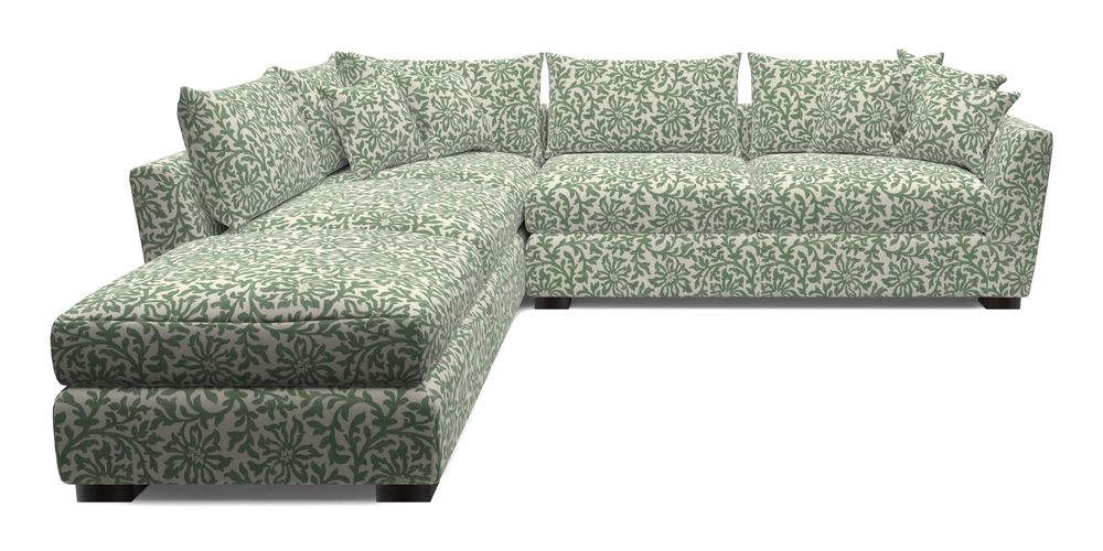 Combi Corner Unit And Footstool RHF