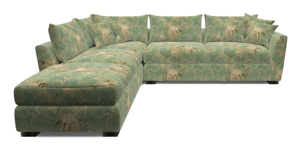 Combi Corner Unit And Footstool RHF