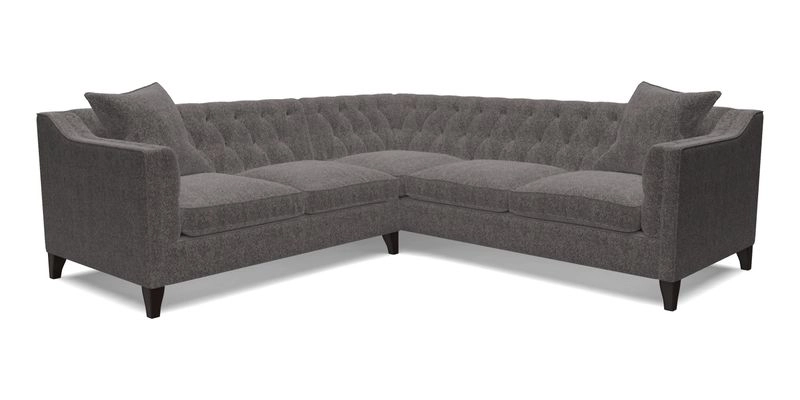 Haresfield Dipped Arm Corner Group LHF & RHF in Two Tone Plain Biscuit