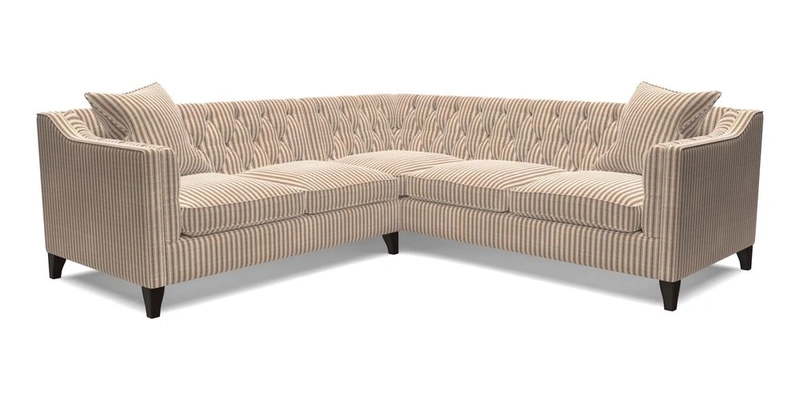 Haresfield Dipped Arm Corner Group LHF & RHF in Two Tone Plain Biscuit