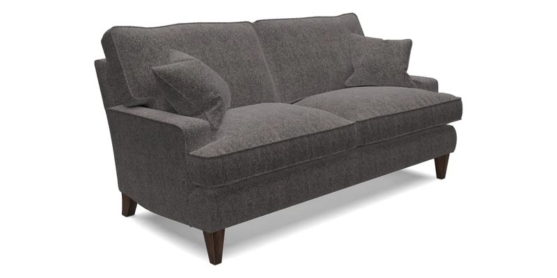 Ingleborough 3 Seater Sofa in Warwick Edinburgh Henna Rugs supplied by Rugs of Petworth