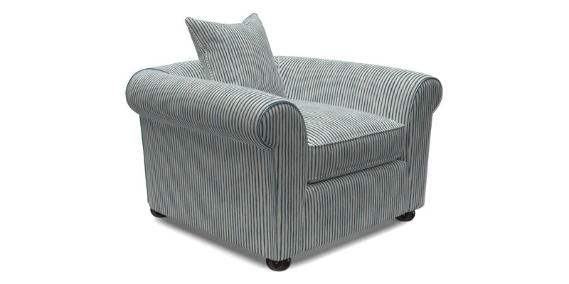 Lewes Chair in Two Tone Plain Biscuit