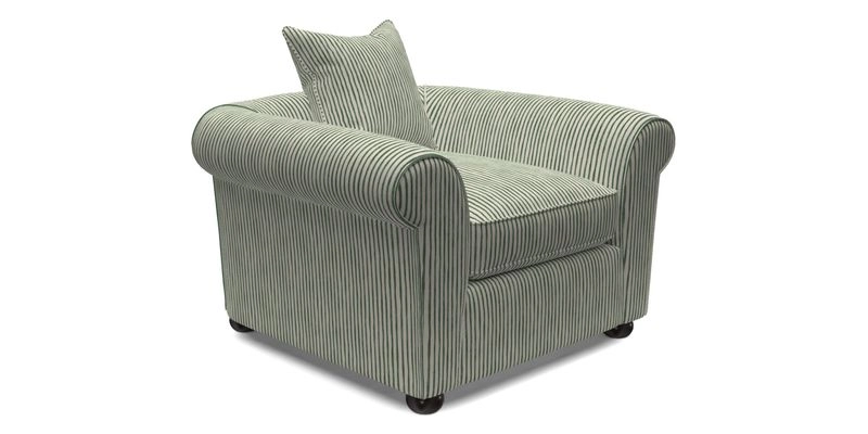 Lewes Chair in Two Tone Plain Biscuit