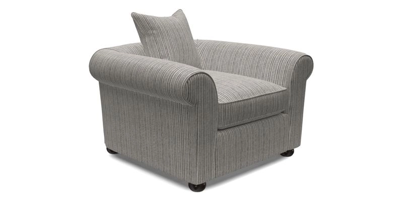 Lewes Chair in Two Tone Plain Biscuit