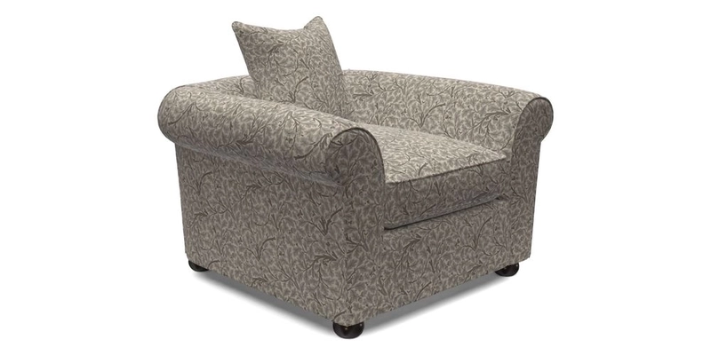 Lewes Chair in Two Tone Plain Biscuit