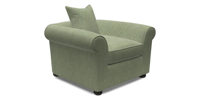 Lewes Chair in Two Tone Plain Biscuit