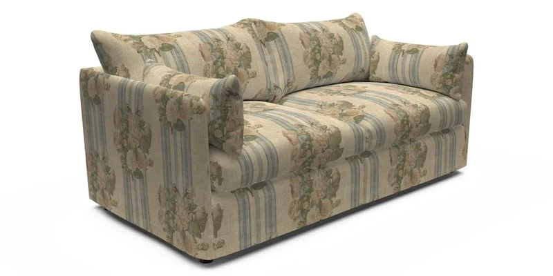 Madehurst 3 Seater Sofa in House Plain Sky. Loose cover option available