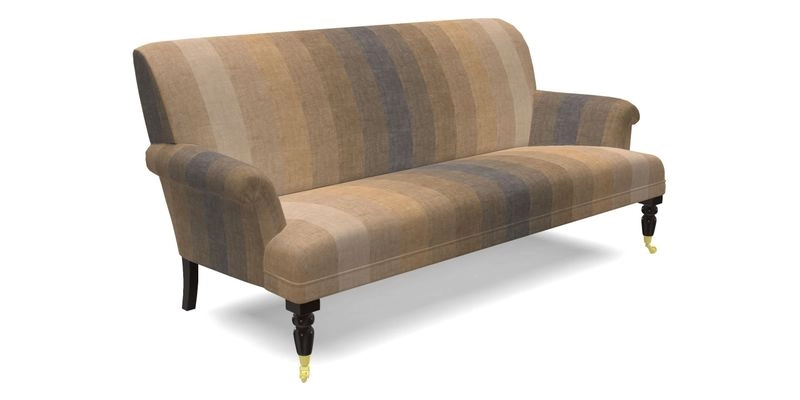 Midhurst Sofa in V&A Collection Botanical Collage All Over