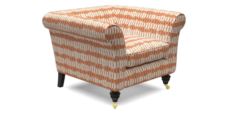 Otley Chair in Two Tone Plain Biscuit