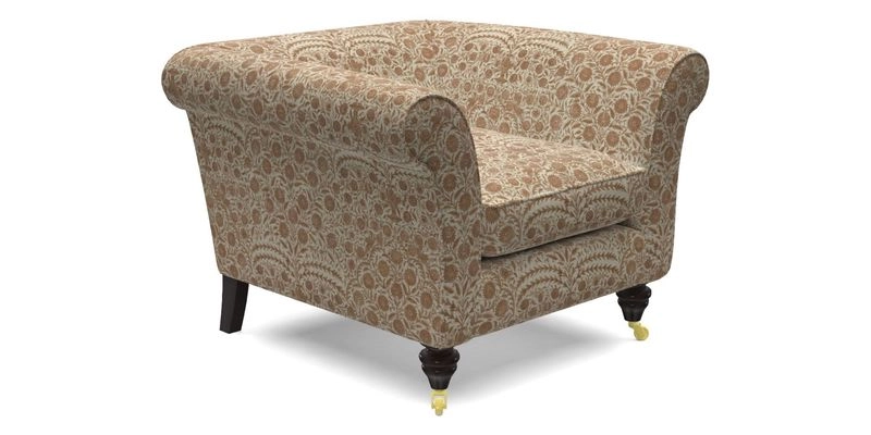 Otley Chair in Two Tone Plain Biscuit