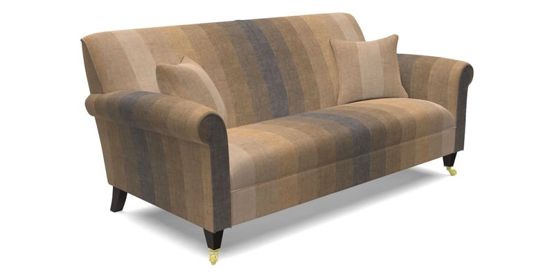 Petworth 3 Seater Sofa in Mulberry Flying Ducks