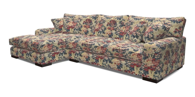 Richmond Chaise LHF  in Two Tone Plain Biscuit