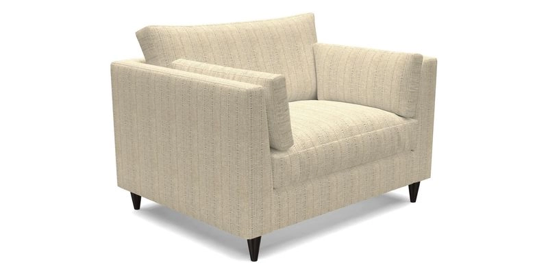 Saltdean snuggler in Linwood Tango Velvet Rosewood