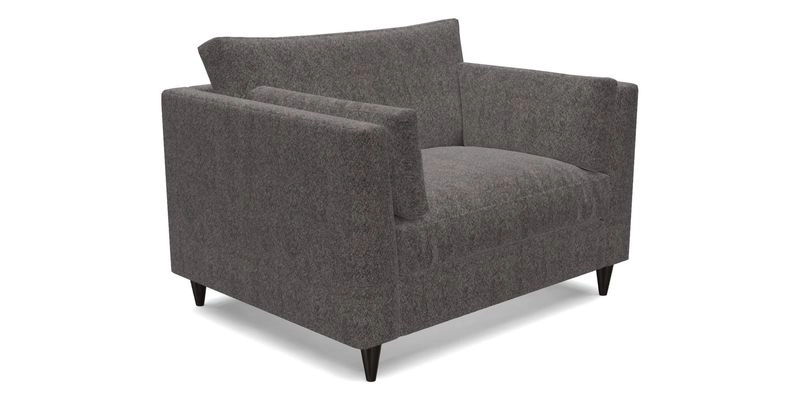 Saltdean snuggler in Linwood Tango Velvet Rosewood