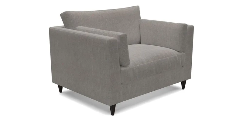Saltdean snuggler in Linwood Tango Velvet Rosewood
