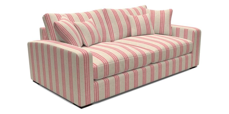 Stockbridge 3 Seater Sofa in Warwick Graf Slate