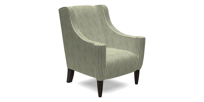 Sennen Chair in Harris Tweed Huntsman Check Mountain Bracken