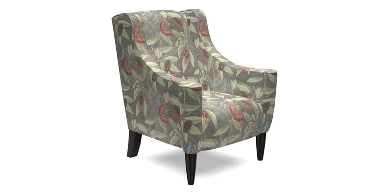 Sennen Chair in Harris Tweed Huntsman Check Mountain Bracken