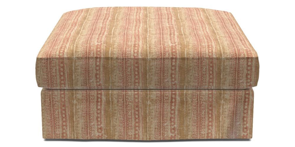 Loose Cover Footstool