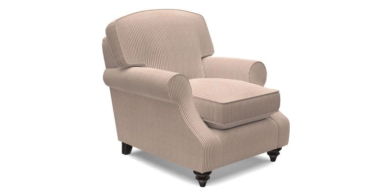 St Mawes Chair in Two Tone Plain Biscuit