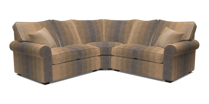 Upperton Corner Sofa RHF & LHF in Two Tone Plain Biscuit  - Loose cover option available