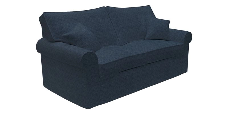 Upperton Sofa Bed in Floral Linen Even So Verde