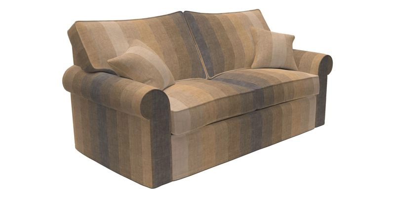 Upperton Sofa Bed in Floral Linen Even So Verde